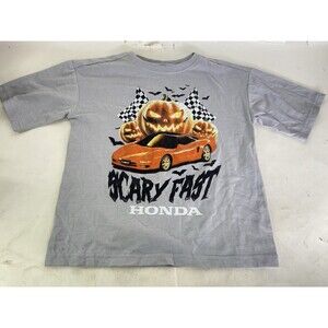 Honda NSX Official Scary Fast Car T-Shirt Kids Youth Boys Girls Size 8